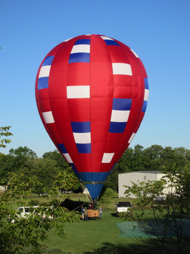 Cameron XT-65 racer hot air balloon on ground