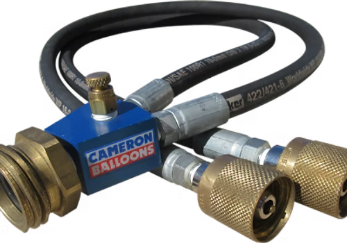 Cameron propane refueling adapter