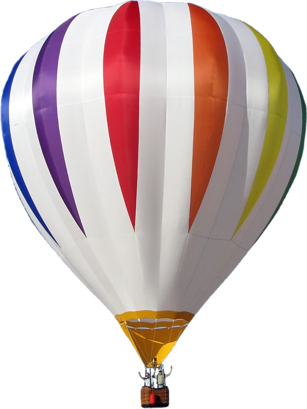 Cameron C-Type hot air balloon in flight